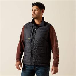 Ariat Rebar Cordura Ripstop Lightweight Insulated Gilet - Black - MED thumbnail