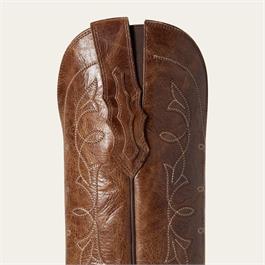 Ariat Womens Heritage D Toe Western Boots - Dark Tan Thumbnail Image 6