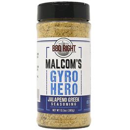 How To BBQ Right Malcolm's 'Gyro Hero' Seasoning - 13.5oz (383g) - CLEARANCE thumbnail