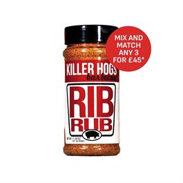 Killer Hogs Rib Rub - 321g (11.34oz) thumbnail