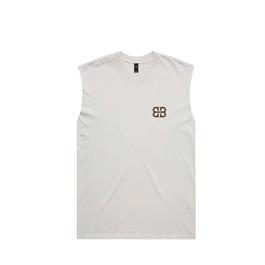 Binks & Bo Backroad BBQ Mens Tanks - Faded Bone  Thumbnail Image 1