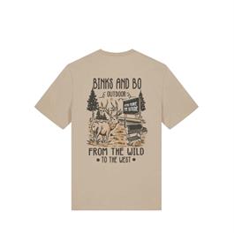 Binks & Bo Where The Wild Meets The West- BBQ T-Shirts - Desert Dust thumbnail
