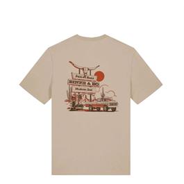 Binks & Bo Backroad BBQ Unisex T-Shirt - Desert Dust - LG thumbnail