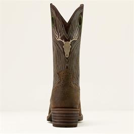 Ariat Mens Hybrid Roughstock Antler Square Toe Cowboy Boots - Wild Taupe Thumbnail Image 4