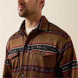 Ariat Mens Caldwell Printed Shirt Jackets Thumbnail Image 4