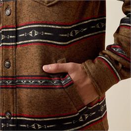 Ariat Mens Caldwell Printed Shirt Jackets Thumbnail Image 5