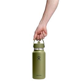 Hydro Flask 32oz (946ml) Wide Mouth with Flex Straw Caps Thumbnail Image 13