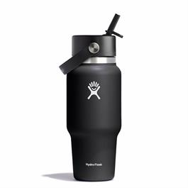 Hydro Flask 24oz (710ml) Wide Mouth Travel Bottle with Flex Straw Caps thumbnail