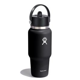 Hydro Flask 24oz (710ml) Wide Mouth Travel Bottle with Flex Straw Caps Thumbnail Image 1