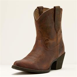 Ariat Womens Maggie J Toe Western Boot - Sassy Brown - (Size 7.5) thumbnail
