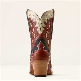 Ariat Womens Juanita X Toe Western Boots - Americana Thumbnail Image 4