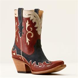Ariat Womens Juanita X Toe Western Boots - Americana Thumbnail Image 5