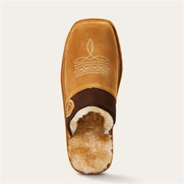 Ariat Mens Silversmith Square Toe Slippers - Chestnut Thumbnail Image 3