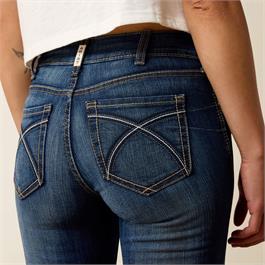 Ariat Womens R.E.A.L Perfect Rise Stretch Rosa Boot Cut Jeans - Lita Thumbnail Image 4