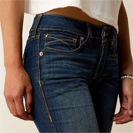 Ariat Womens R.E.A.L Perfect Rise Stretch Rosa Boot Cut Jeans - Lita Thumbnail Image 5