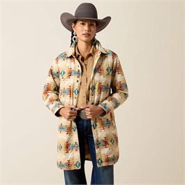 Ariat Womens Dilon Parka Jacket - Sonoma Southwest Print - LG thumbnail