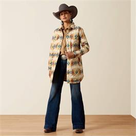 Ariat Womens Dilon Parka Jackets - Sonoma Southwest Print Thumbnail Image 2