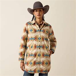 Ariat Womens Dilon Parka Jackets - Sonoma Southwest Print Thumbnail Image 4