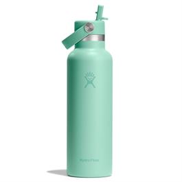 Hydroflask 21oz (621ml) Standard Mouth with Flex Straw Cap - Mermaid Green thumbnail