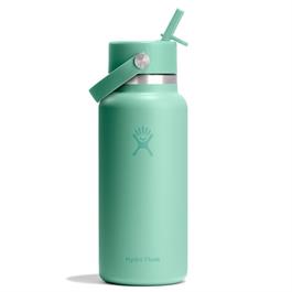 Hydroflask 32oz (946ml) Wide Mouth Travel Bottle with Flex Straw Cap - Mermaid G thumbnail