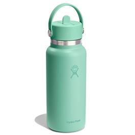 Hydroflask 32oz (946ml) Wide Mouth Travel Bottle with Flex Straw Cap - Mermaid G Thumbnail Image 1