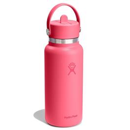 Hydroflask 32oz (946ml) Wide Mouth Travel Bottle with Flex Straw Cap - Popstar P Thumbnail Image 1