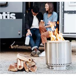 Solo Stove Bonfire + Stand - Stainless Steel Thumbnail Image 2