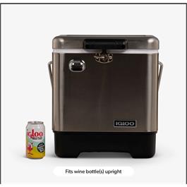 Igloo Legacy 20QT Cooler - Stainless Steel Thumbnail Image 4