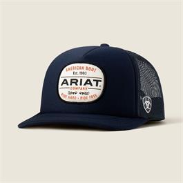 Ariat Mens Foam Patch Snapback Cap - Navy thumbnail 