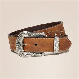 Ariat Womens Reese Belt - Brown - LG thumbnail
