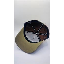 Buck Your Ideas Light The Coals Trucker Cap - Green / Brown Thumbnail Image 5