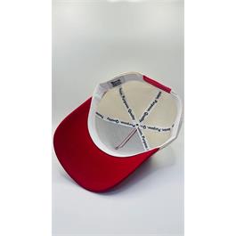 Buck Your Ideas Velcro Patch Cap - Red Thumbnail Image 4