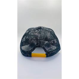 Buck Your Ideas Trucker Cap - Grey Camo / Yellow Thumbnail Image 4