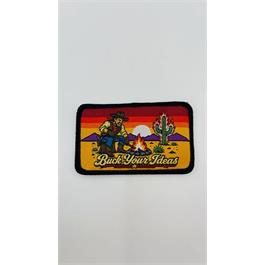 Buck Your Ideas Angry Cowboy Velcro Patch Thumbnail Image 3