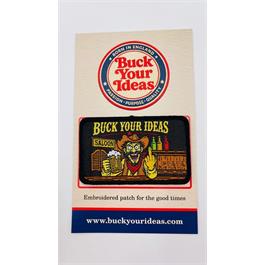 Buck Your Ideas Drunk Cowboy Velcro Patch Thumbnail Image 1