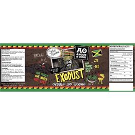 Exodust Jerk Seasoning 220g Thumbnail Image 1