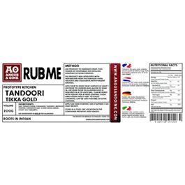Tikka Gold Tandoori BBQ Rub 200g Thumbnail Image 1