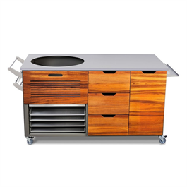 Kamado Space Teak Island Thumbnail Image 0