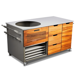 Kamado Space Teak Island Thumbnail Image 1