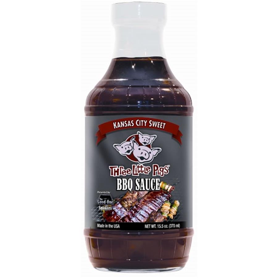 Three Little Pigs Kansas City Sweet Style BBQ Sauce